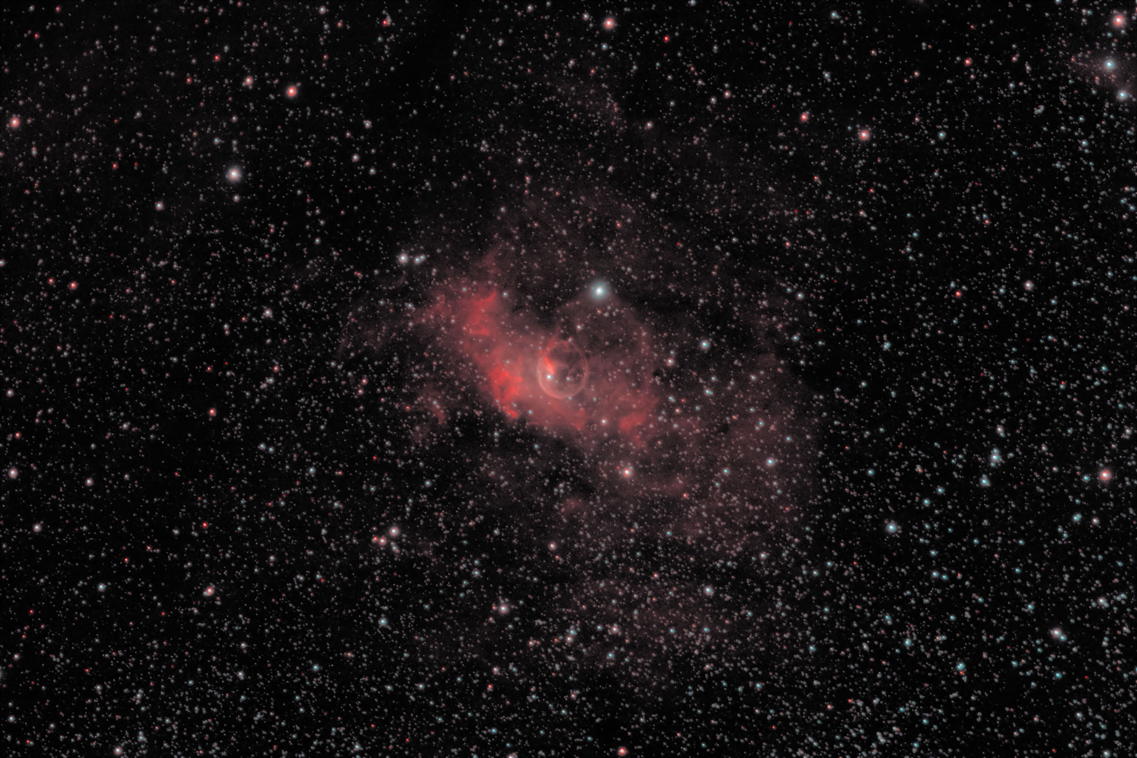 Bubble Nebula & M52